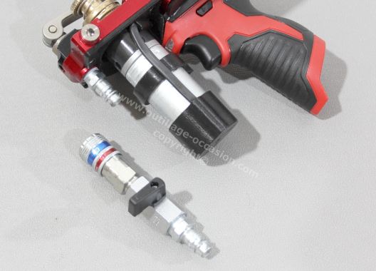 Machine de soufflage de fibres portative Jetting TriggAIR