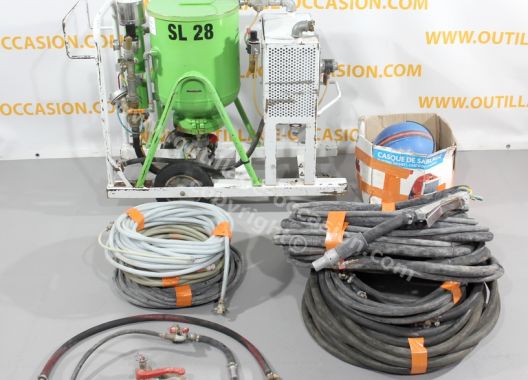 Aerogommeuse Hydrogommeuse ACF SL 28