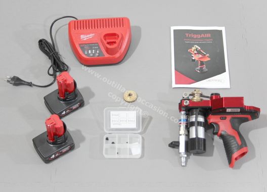 Machine de soufflage de fibres portative Jetting TriggAIR