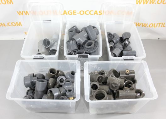 Important stock NEUF de raccords PVC GIRPI/NICOLL/PLASSON/etc…