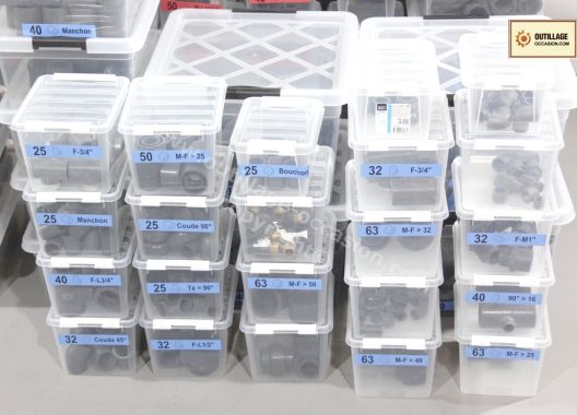 Important stock NEUF de raccords PVC GIRPI/NICOLL/PLASSON/etc…
