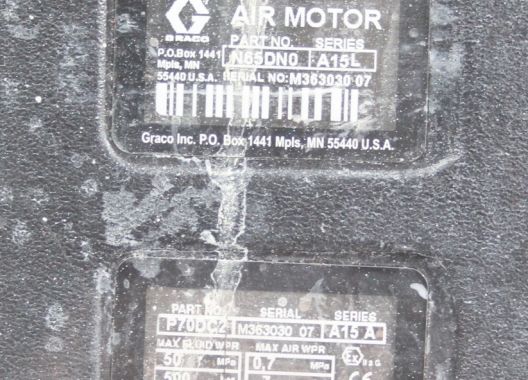 Pulvérisateurs airless GRACO Xtreme X70 + 2 têtes de pompe (*) + manifold MIX