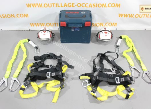 ( *VENDU* ) Deux kits de sécurité harnais + longes PORTWEST