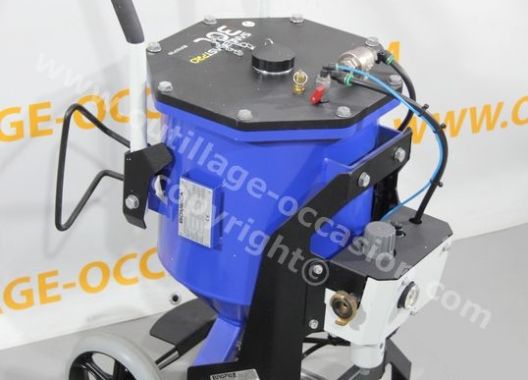 Ensemble sableuse SandBlastPro 30L + E 40 + Aéroréfrigérant + Kit pompe hydrogommage