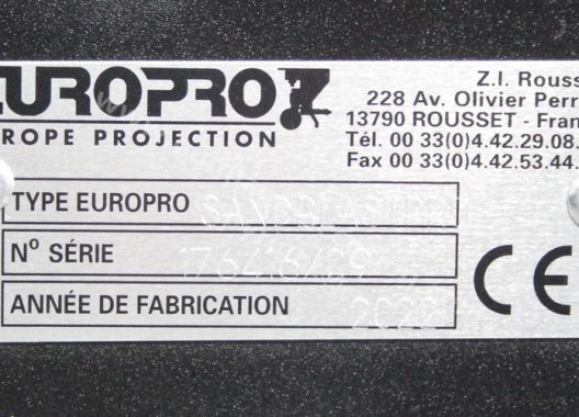 Ensemble sableuse SandBlastPro 30L + E 40 + Aéroréfrigérant + Kit pompe hydrogommage