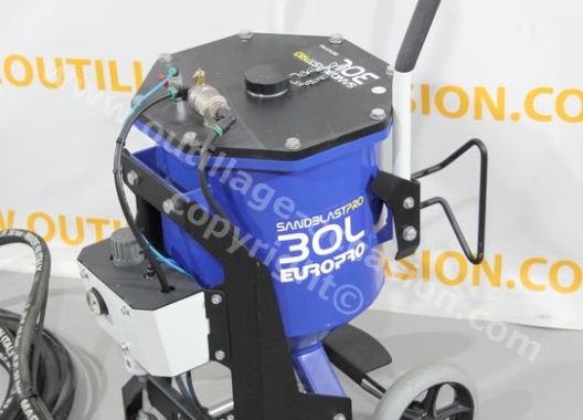 Ensemble sableuse SandBlastPro 30L + E 40 + Aéroréfrigérant + Kit pompe hydrogommage