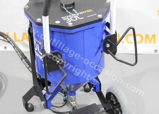 Ensemble sableuse SandBlastPro 30L + E 40 + Aéroréfrigérant + Kit pompe hydrogommage