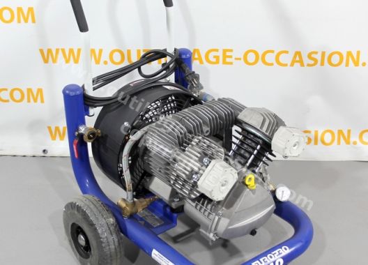 Ensemble sableuse SandBlastPro 30L + E 40 + Aéroréfrigérant + Kit pompe hydrogommage