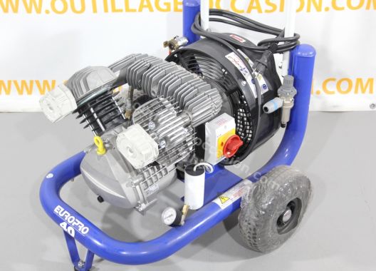 Ensemble sableuse SandBlastPro 30L + E 40 + Aéroréfrigérant + Kit pompe hydrogommage