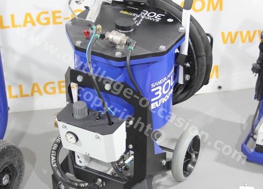 Ensemble sableuse SandBlastPro 30L + E 40 + Aéroréfrigérant + Kit pompe hydrogommage