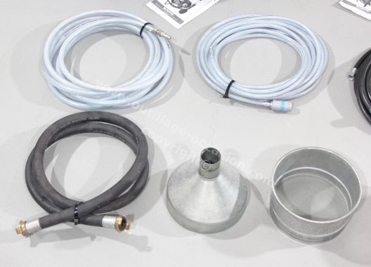 Ensemble sableuse SandBlastPro 30L + E 40 + Aéroréfrigérant + Kit pompe hydrogommage