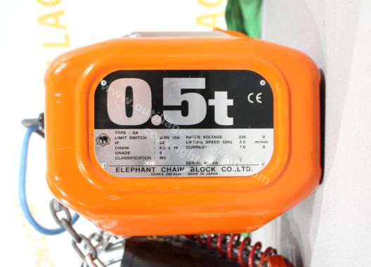 Palan électrique ELEPHANT ESA05 – 500KG/8m