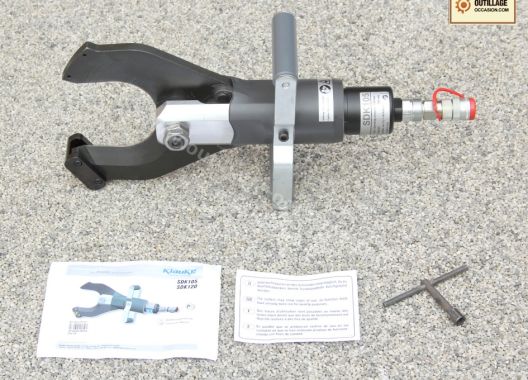 Pompe à pied KLAUKE FHP2 + tête de sertissage PK220U + tête coupe câble SDK 105