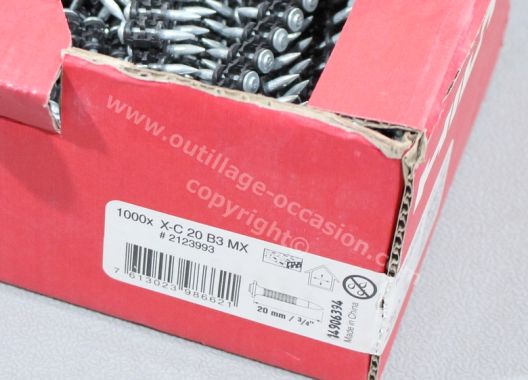 Cloueur sans fil HILTI BX 3-L