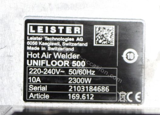 Soudeuse automatique LEISTER UNIFLOOR 500