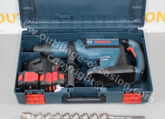 Perforateur sans fil BOSCH SDS MAX GBH 18V-45 C BITURBO 12Ah ProCORE