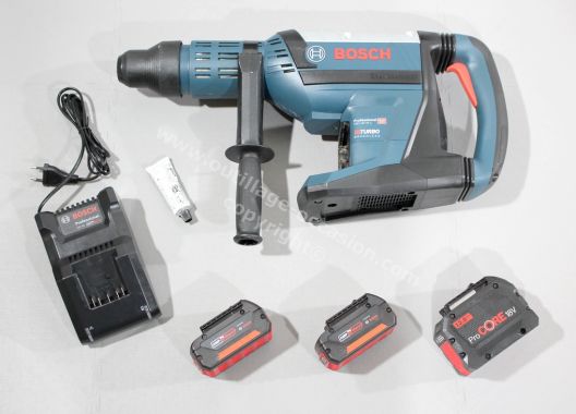 Perforateur sans fil BOSCH SDS MAX GBH 18V-45 C BITURBO 12Ah ProCORE