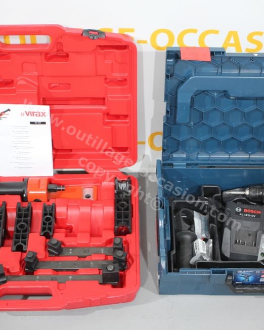 ( *VENDU*PT* ) Cintreuse arbalète multicouche VIRAX + visseuse BOSCH