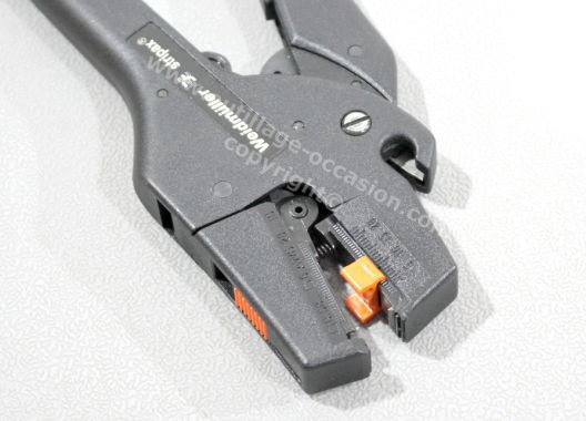 Pistolet serre-câble PANDUIT GS2B + pince WEIDMULLER STRIPAX AWG28…10