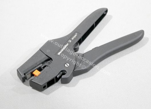 Pistolet serre-câble PANDUIT GS2B + pince WEIDMULLER STRIPAX AWG28…10