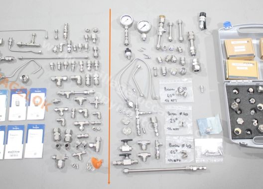 Cintreuse d&rsquo;établi SWAGELOK MS-BTB-M + accessoires + fournitures