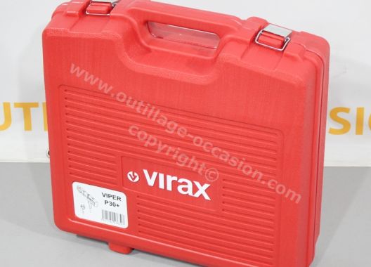 Sertisseuse VIRAX P30+ + 4 mâchoires TH + calibreurs + coupe tube diam.63 + ressorts