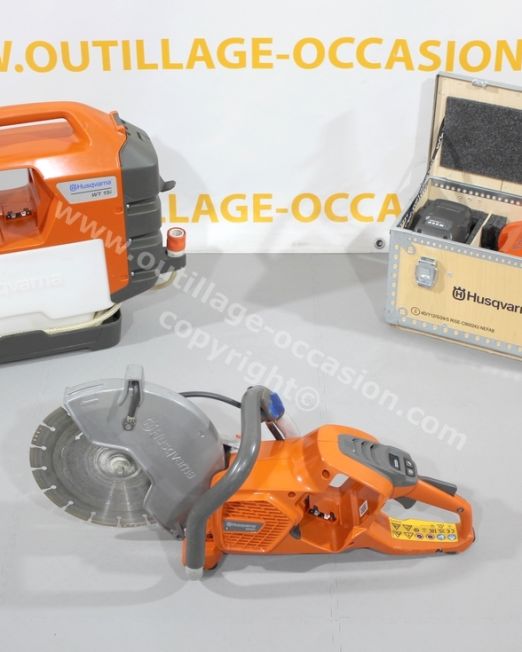 Découpeuse à batterie HUSQVARNA K540i + accessoires