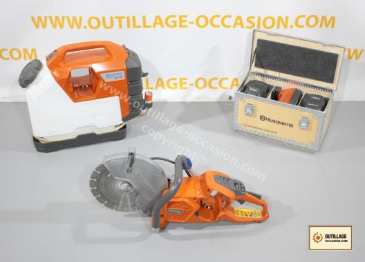 Découpeuse à batterie HUSQVARNA K540i + accessoires