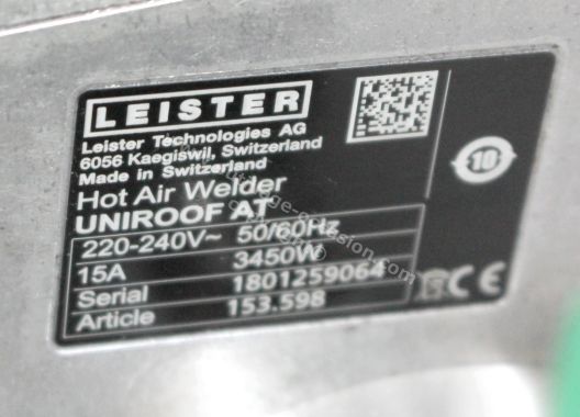 Soudeuse LEISTER UNIROOF AT 40mm