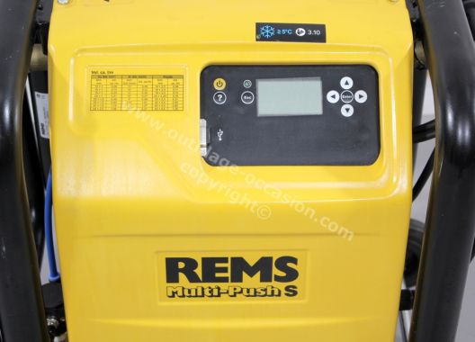 Machine à désembouer Multi-Push S Rems
