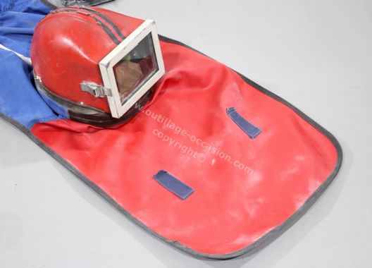 2 casques ACF BORNEO Fenêtre carrée + filtre air respirable PROMATEC