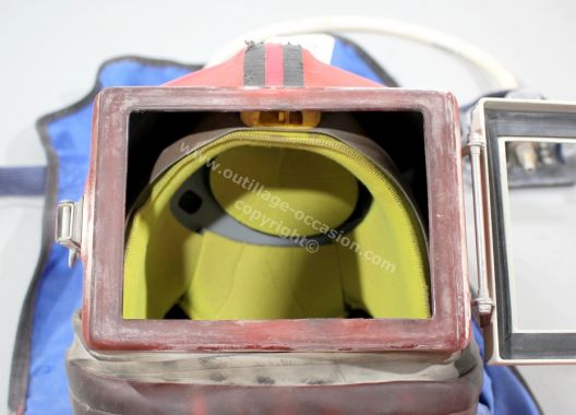2 casques ACF BORNEO Fenêtre carrée + filtre air respirable PROMATEC