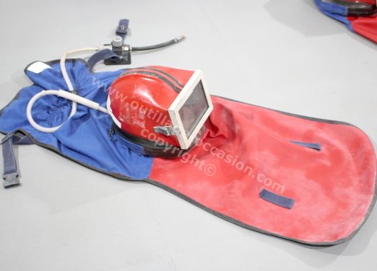 2 casques ACF BORNEO Fenêtre carrée + filtre air respirable PROMATEC