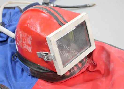 2 casques ACF BORNEO Fenêtre carrée + filtre air respirable PROMATEC
