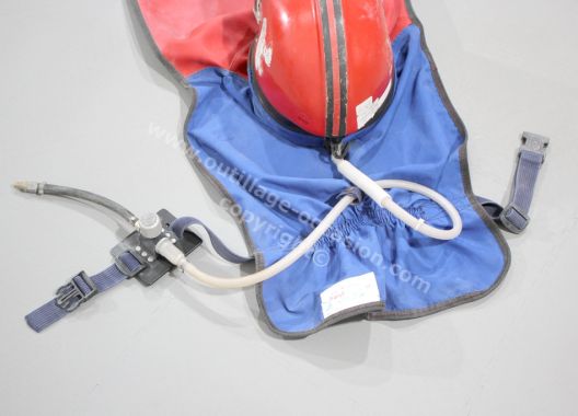 2 casques ACF BORNEO Fenêtre carrée + filtre air respirable PROMATEC