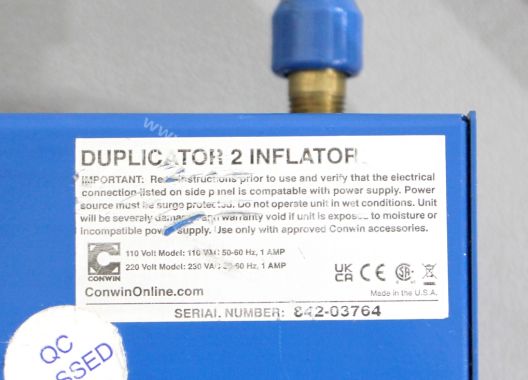 Gonfleur Premium Conwin Duplicator 2