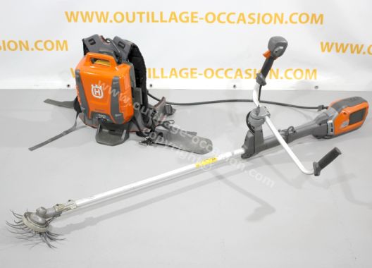 Débroussailleuse HUSQVARNA 535iRXT + batterie HUSQVARNA BLi950X