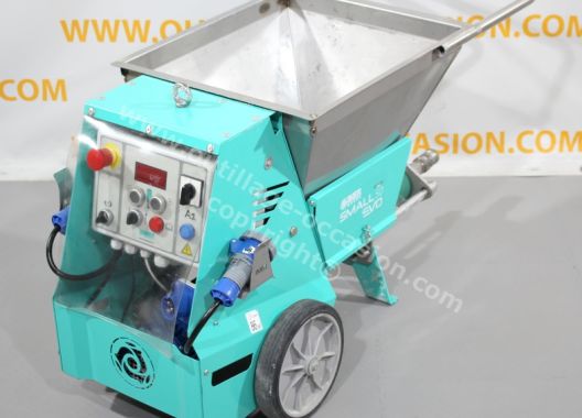 Machine à projeter IMER SMALL 50 EVO + accessoires + malaxeur IMER MIX 80