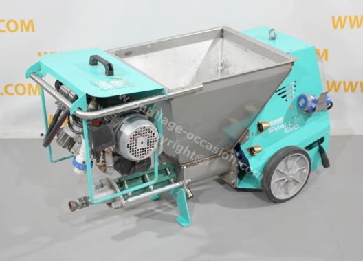 Machine à projeter IMER SMALL 50 EVO + accessoires + malaxeur IMER MIX 80