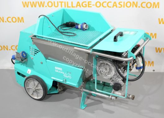 Machine à projeter IMER SMALL 50 EVO + accessoires + malaxeur IMER MIX 80