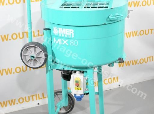 Machine à projeter IMER SMALL 50 EVO + accessoires + malaxeur IMER MIX 80