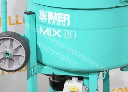 Machine à projeter IMER SMALL 50 EVO + accessoires + malaxeur IMER MIX 80