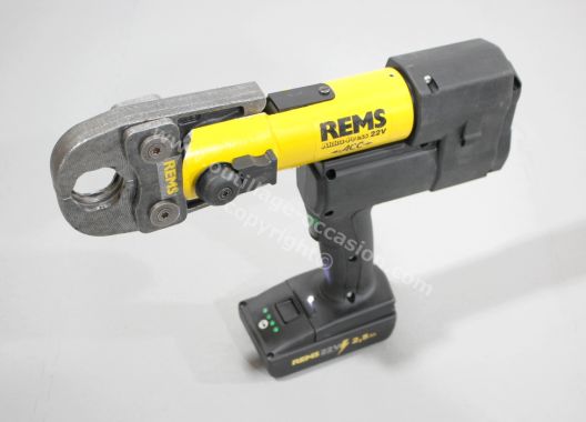 Sertisseuse REMS AKKU PRESS 22V ACC + mâchoires + boucles
