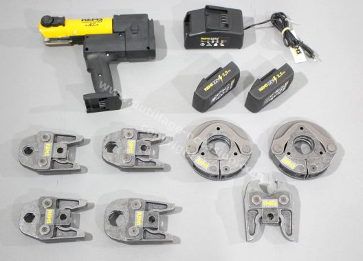 Sertisseuse REMS AKKU PRESS 22V ACC + mâchoires + boucles