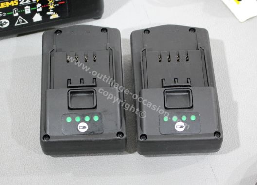 Sertisseuse REMS AKKU PRESS 22V ACC + mâchoires + boucles