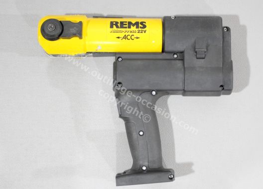 Sertisseuse REMS AKKU PRESS 22V ACC + mâchoires + boucles