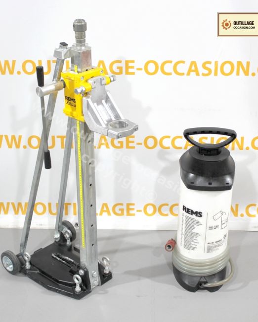 Support de carotteuse REMS TITAN + réservoir d'eau REMS