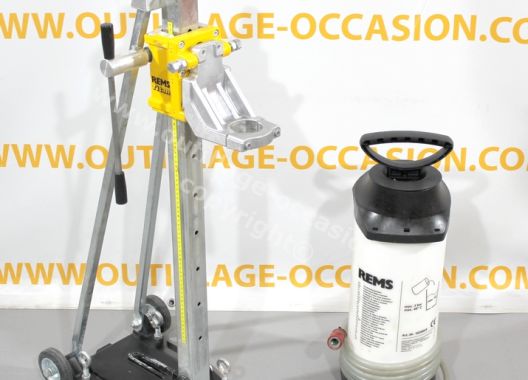 Support de carotteuse REMS TITAN + réservoir d&rsquo;eau REMS