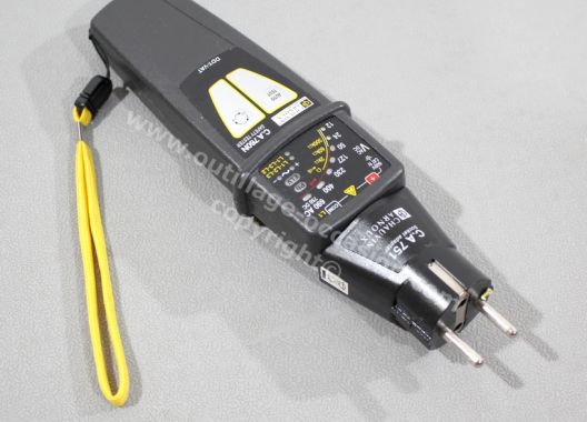 CHAUVIN ARNOUX – détecteur de tension CA760N + pince multimètre F205