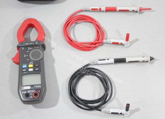 CHAUVIN ARNOUX – détecteur de tension CA760N + pince multimètre F205